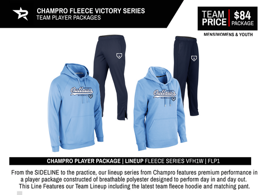 CHAMPRO FLEECE LINEUP SERIES PLAYER PACKAGE