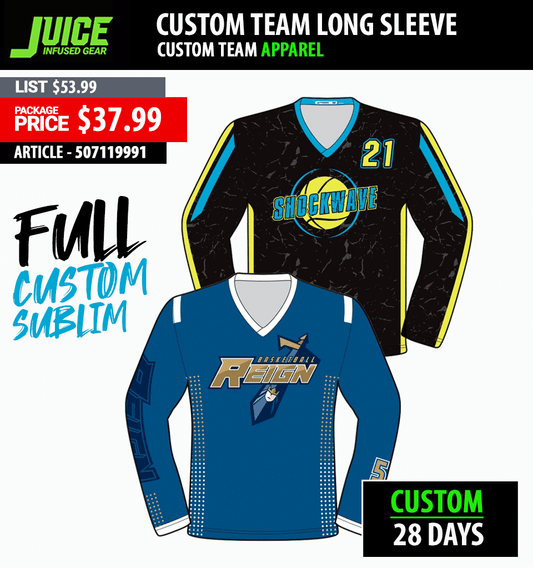 JUICE CUSTOM TEAM LONG SLEEVE