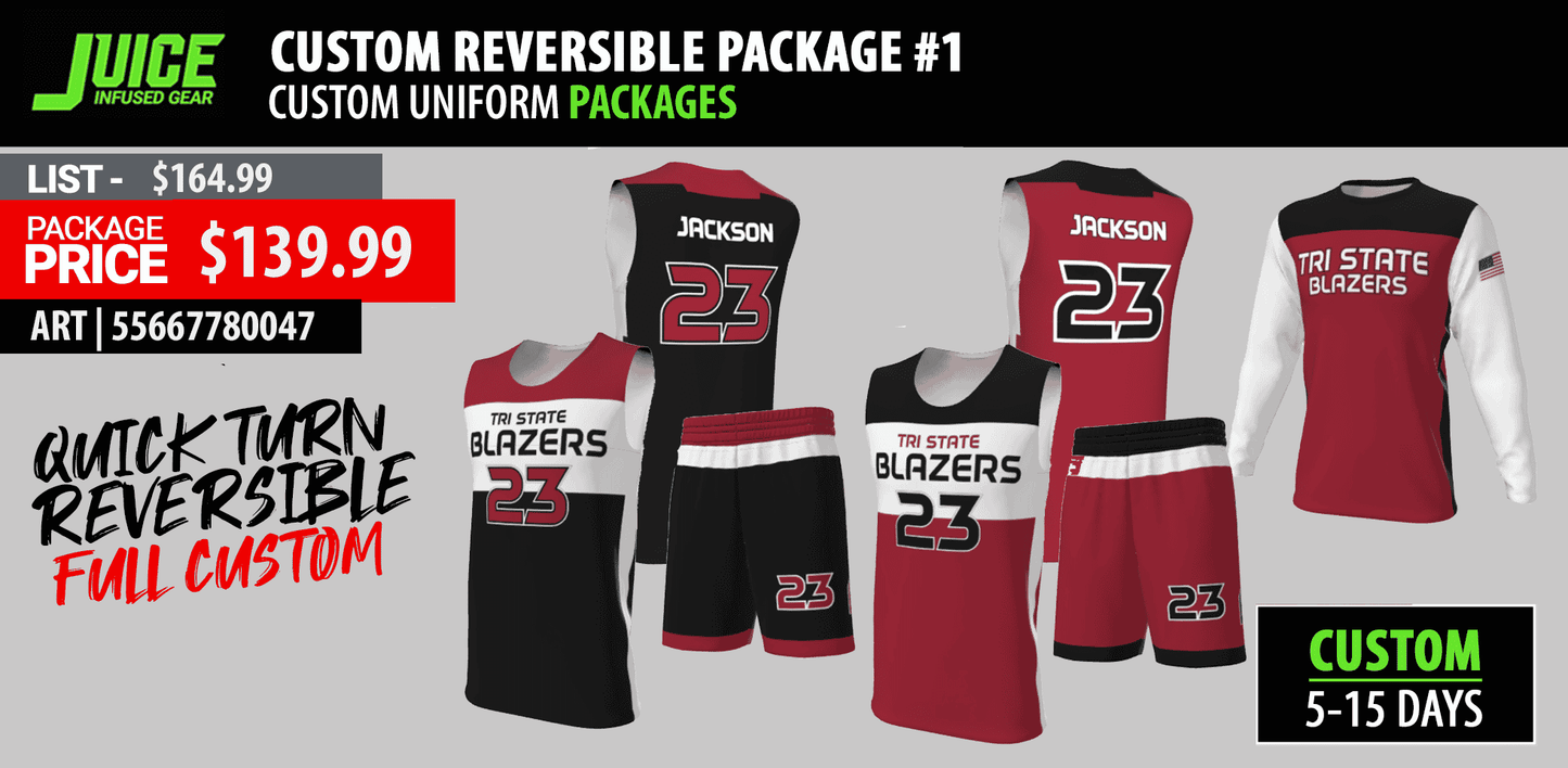 JUICE BASKETBALL REVERSIBLE PACK