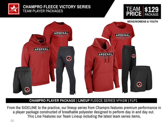 CHAMPRO VICTORY FLEECE PLAYER PACKAGE