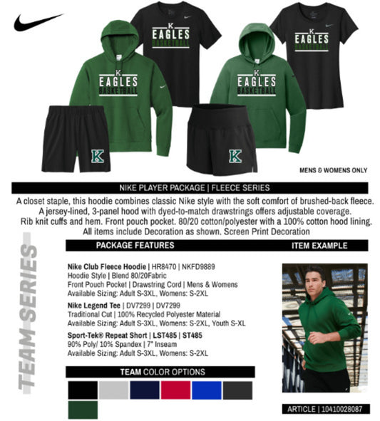 Club 80/20 Fleece Set