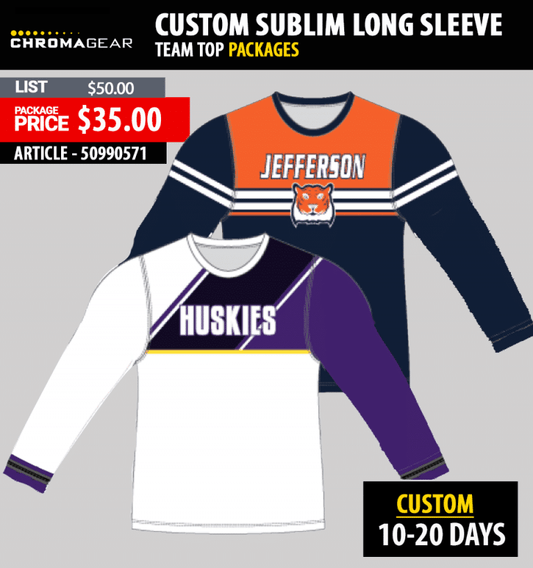 Custom Sublim Long Sleeve