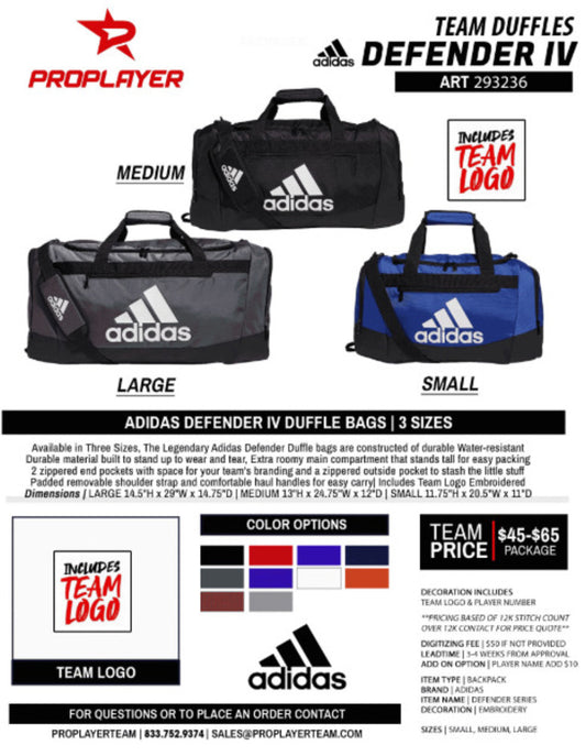 Defender IV Large Duffle