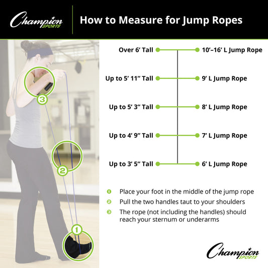 10 Ft Deluxe XU Jump Rope Set