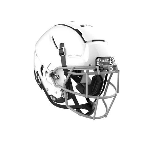 Youth F7 LX1 Helmet with attached carbon steel faceguard