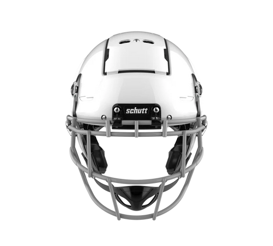 Youth F7 LX1 Helmet with attached carbon steel faceguard