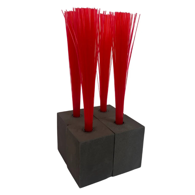Markwort Foam Base Plugs with Bristles ‑ 4 Pack