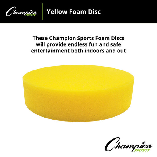 Yellow Foam Disc