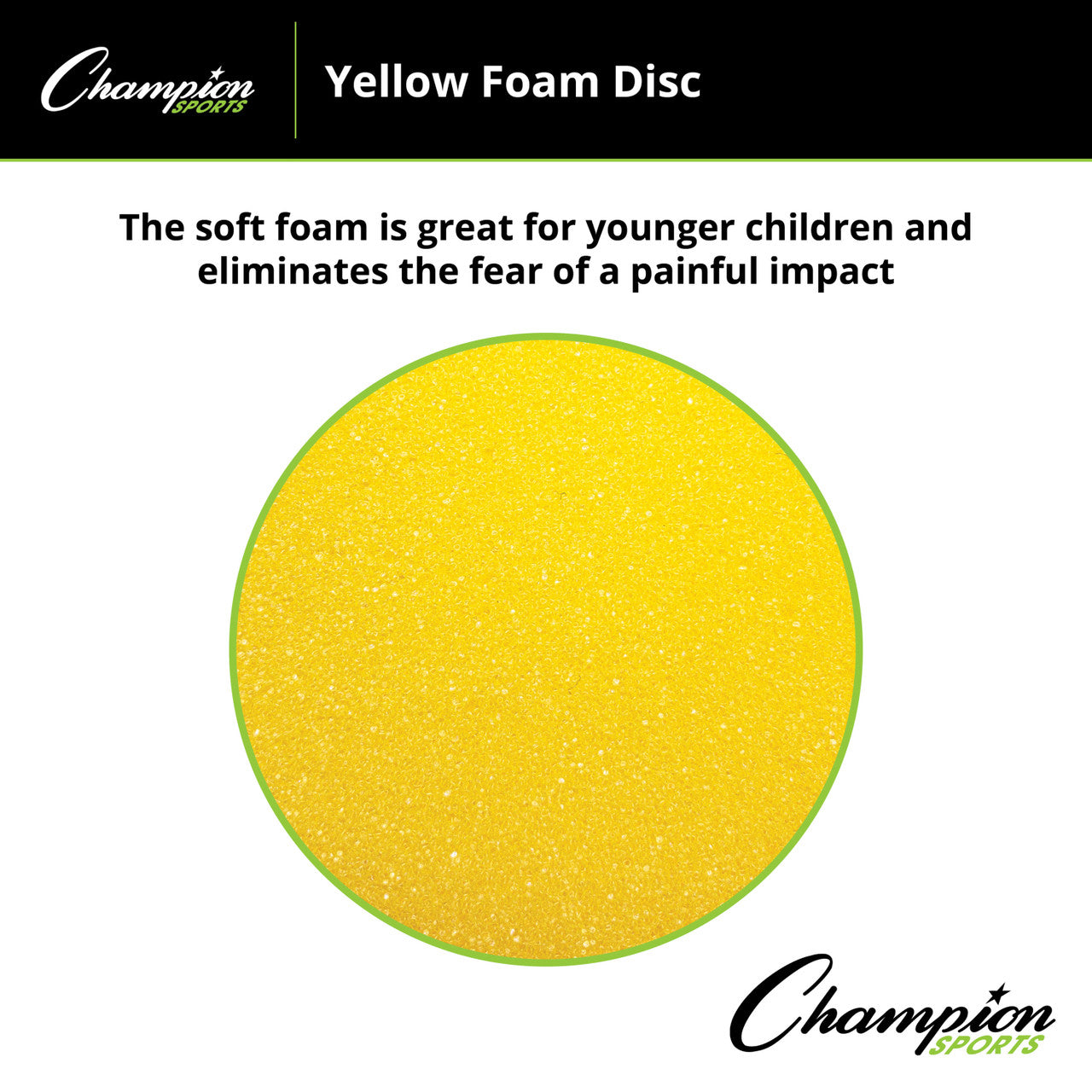 Yellow Foam Disc