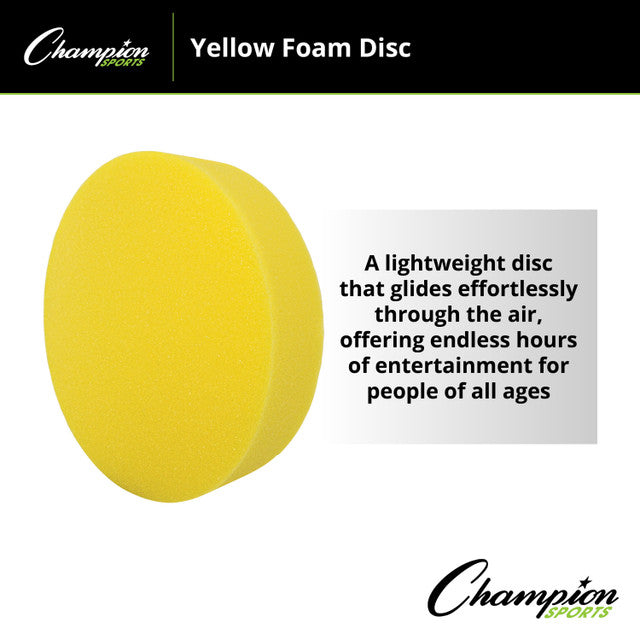 Yellow Foam Disc