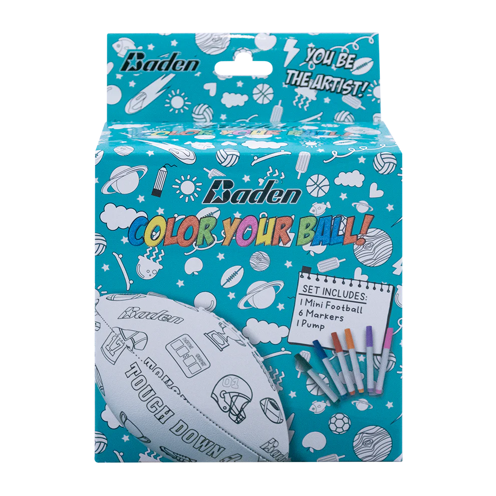Color Your Own Mini Football
