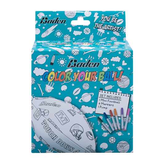 Color Your Own Mini Football