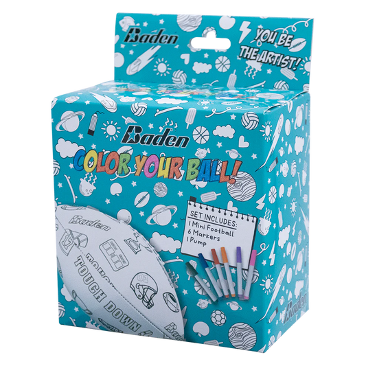 Color Your Own Mini Football
