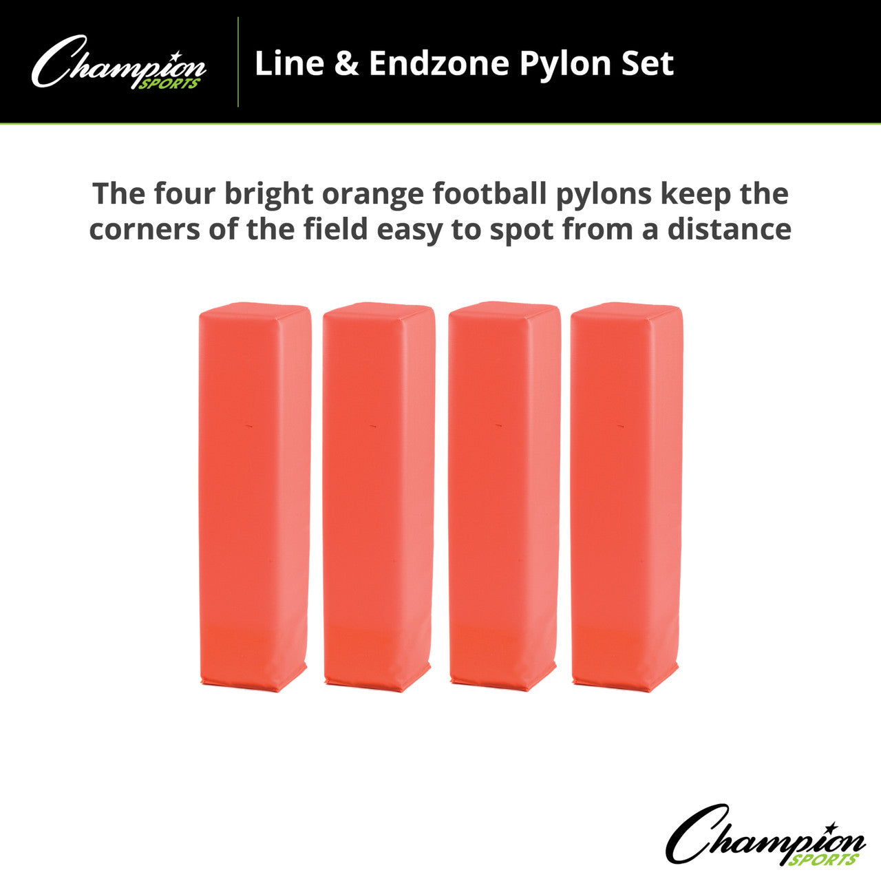 Line & End Zone Pylon Set