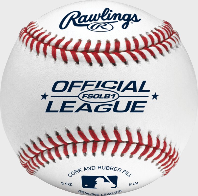 RAWLINGS FLAT SEAM OFFICIAL LEAGUE COMPETITION GRADE BASEBALL
