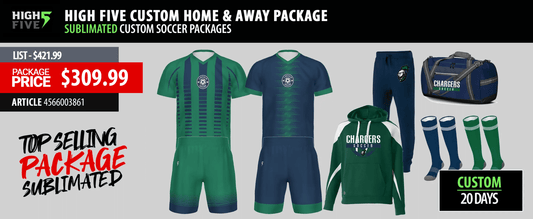 HIGH FIVE CUSTOM HOME & AWAY PACKAGE