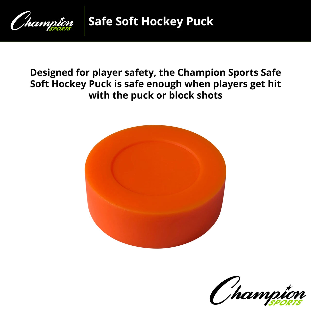 Safe Soft Hockey Puck