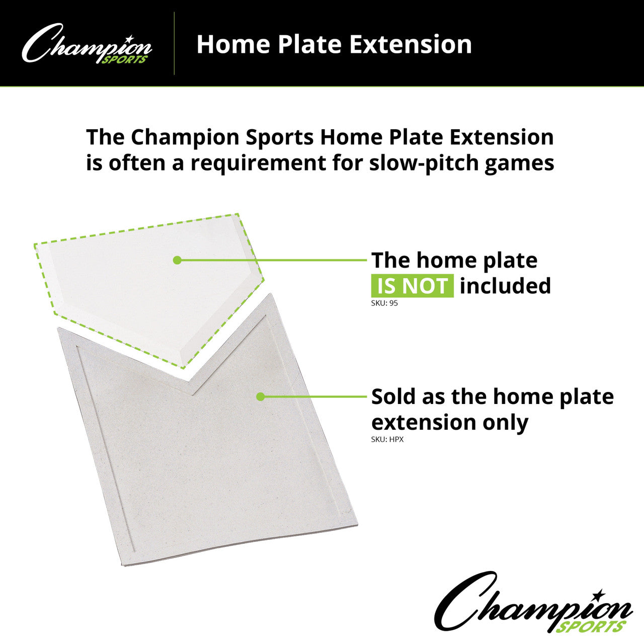 Homeplate Extension