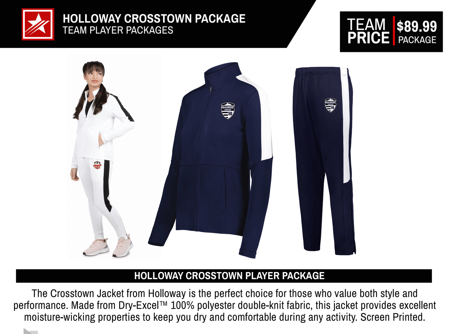 HOLLOWAY CROSSTOWN PLAYER PACKAGE