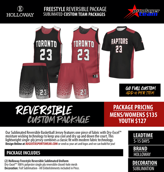 HOLLOWAY FREESTYLE REVERSIBLE PACKAGE