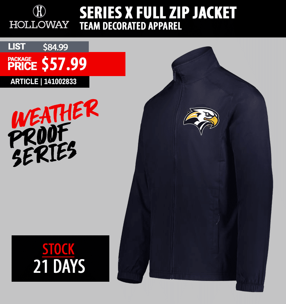 HOLLOWAY SERIES X FULL ZIP JACKET