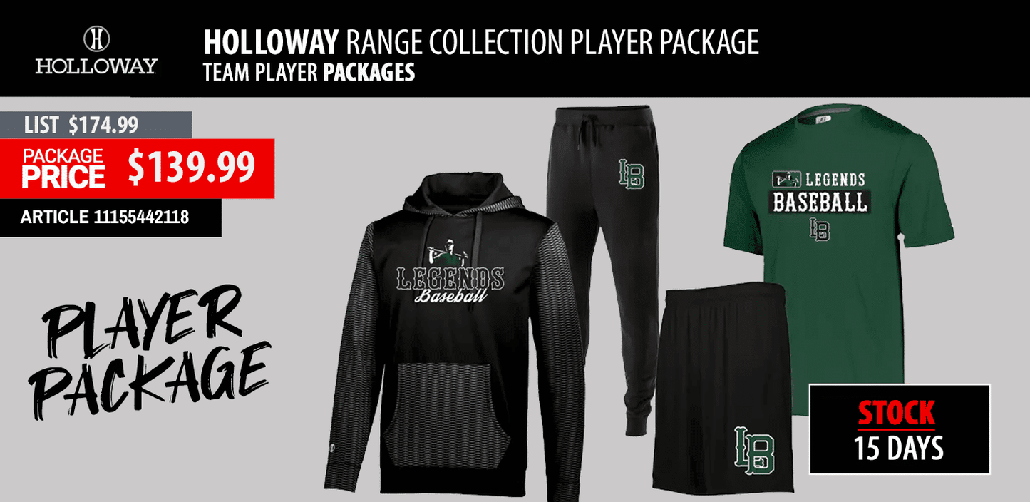 Holloway Range Collection Team Player Package