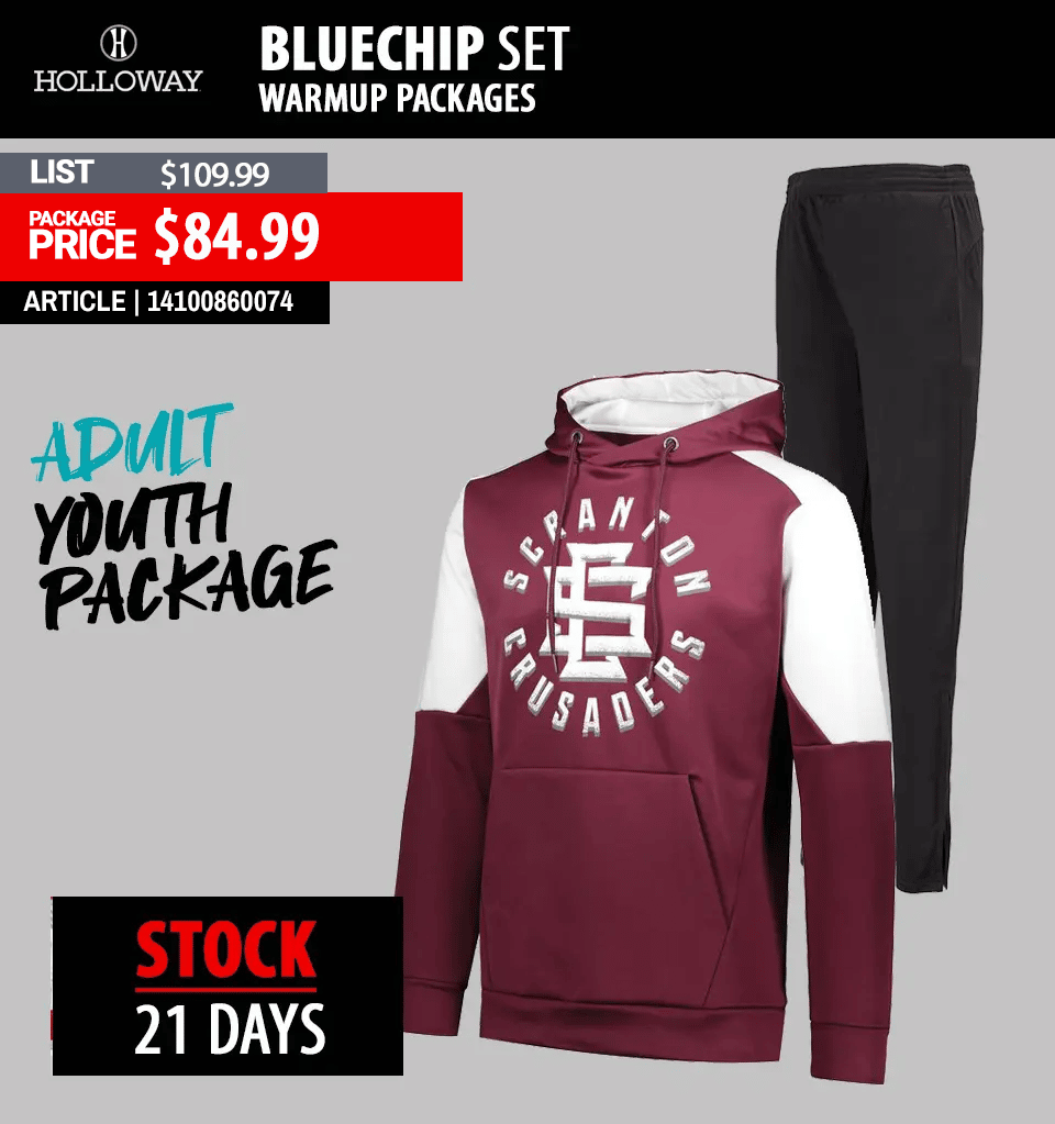 Holloway Bluechip Warmup Package