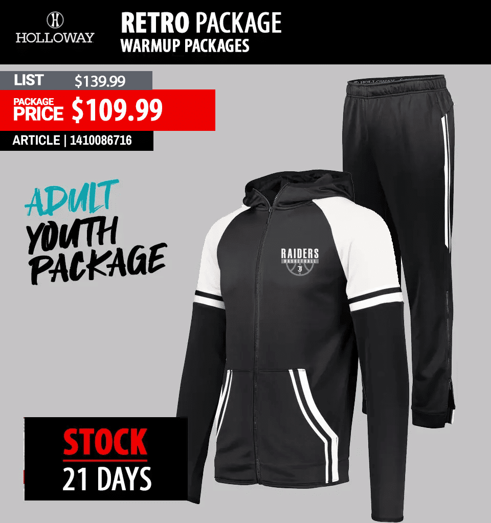 Holloway Retro Warmup Package