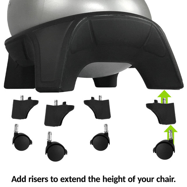 STABILITY BALL CHAIR, ELLIPTICAL