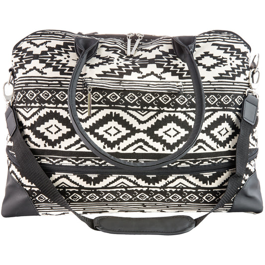 HAILEY TRIBAL PRINT TRAVEL BAG