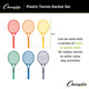 Plastic Tennis Racket Set