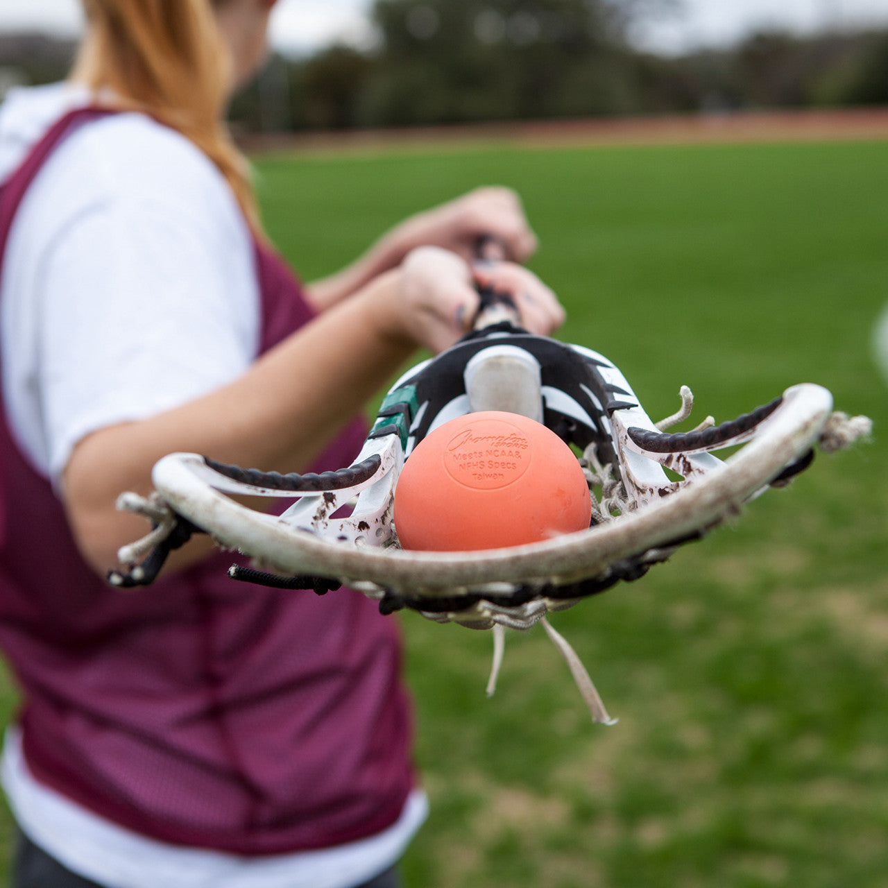 Low Bounce Lacrosse Ball