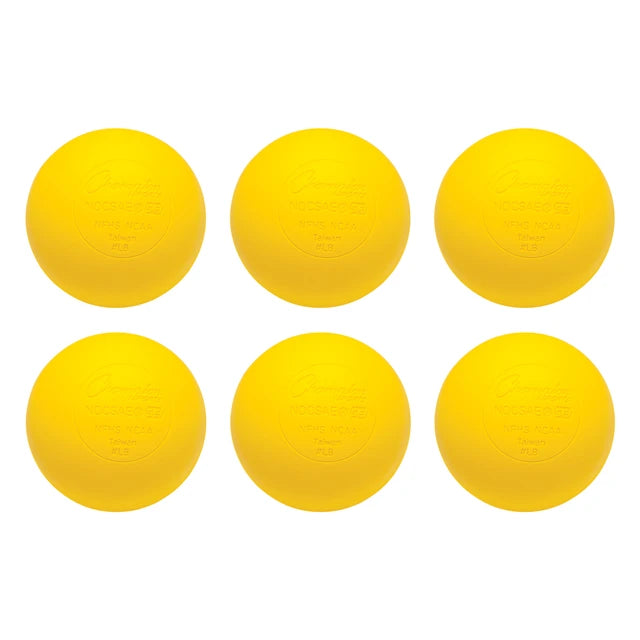 Lacrosse Ball 6 Color Set