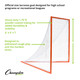 Pro High School Lacrosse Goal
