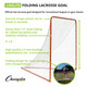 Folding Backyard Lacrosse Goal