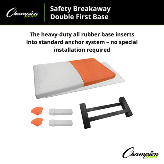 Safety Breakaway Double First Base