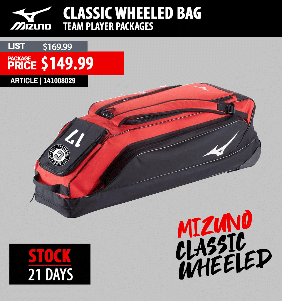 MIZUNO CLASSIC WHEELED BAG
