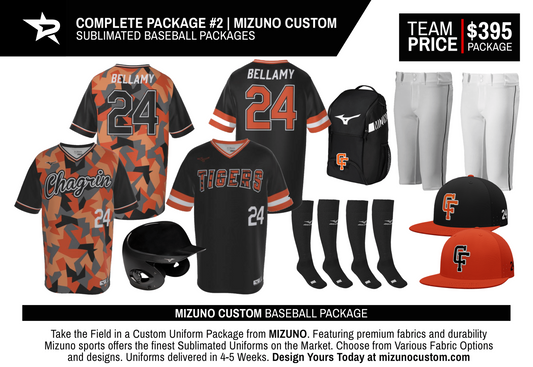 MIZUNO CUSTOM SUBLIMATED COMPLETE PACKAGE #2
