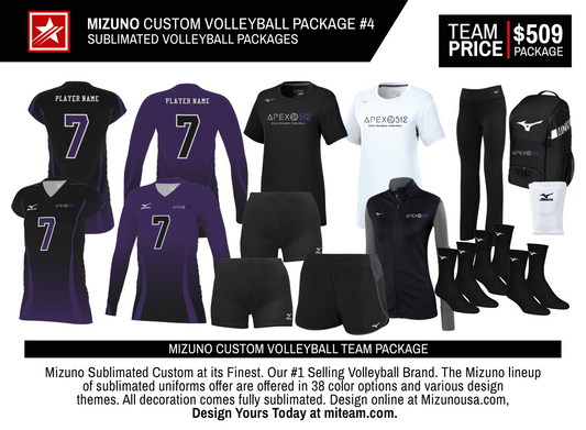 MIZUNO CUSTOM VOLLEYBALL PACKAGE #4
