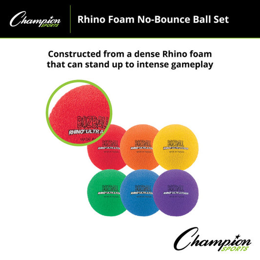 3.5 Inch Rhino Foam No Bounce Ball Set