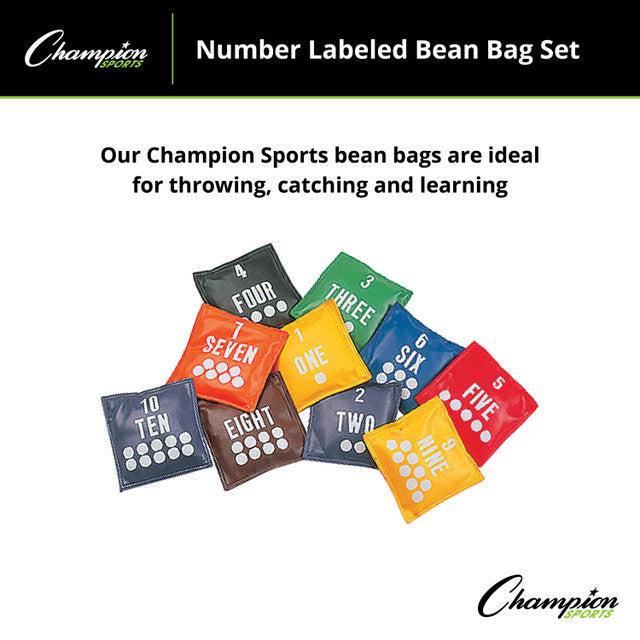 Numbered Bean Bag Set