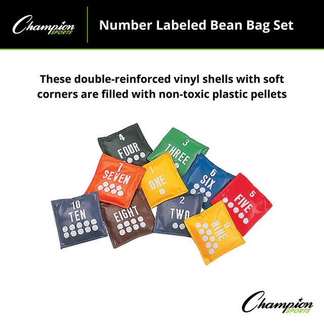 Numbered Bean Bag Set