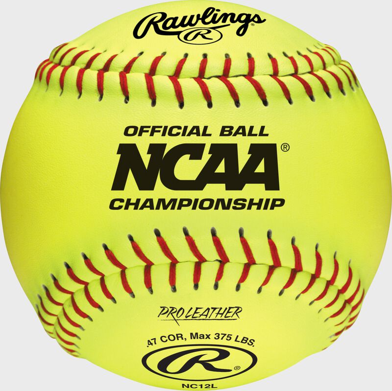 RAWLINGS 12-INCH OFFICIAL NCAA CHAMPIONSHIP SOFTBALL