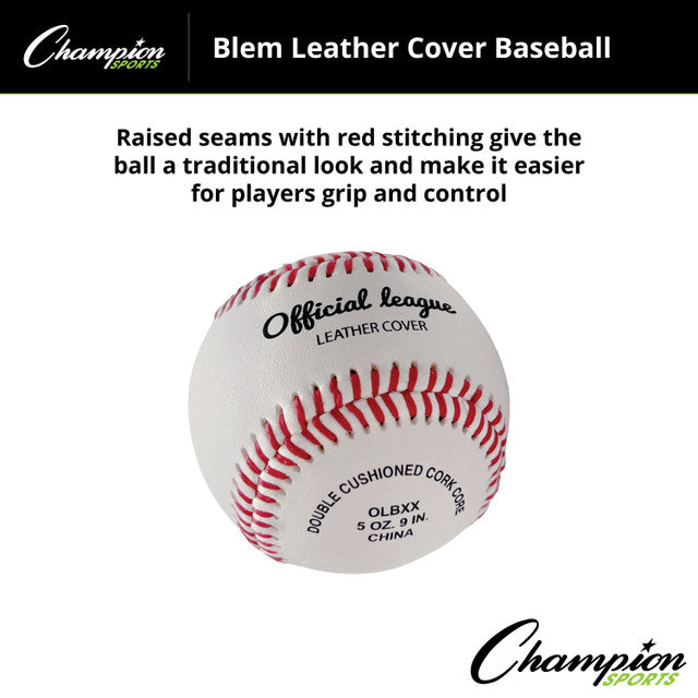 Blem Leather Cover Baseball