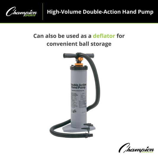 High Volume Double Action Hand Pump