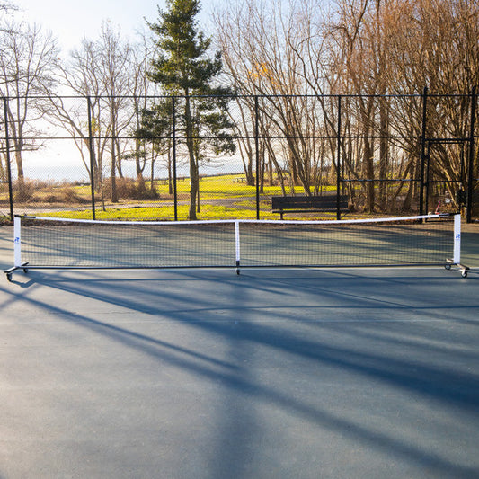 Rhino Deluxe Pickleball Net W/Wheels