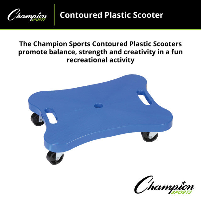 Contoured Plastic Scooter