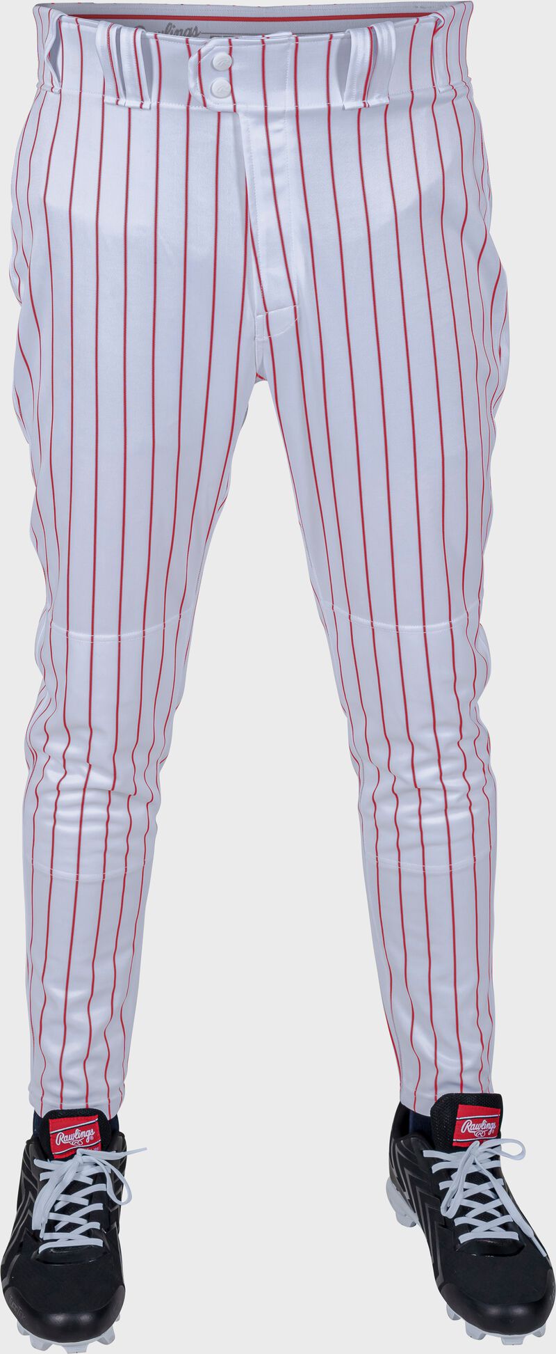 RAWLINGS ADULT PLATED PRO TAPER FIT PANT WITH SUBLIMATED PRO STRIPE