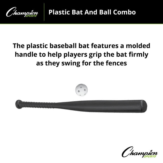 Plastic Bat & Ball Combo