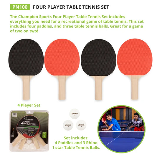 Multi Player Table Tennis Set